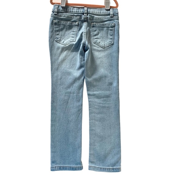 Girls Size 6 Skinny Jeans Bundle - Vigoss Sequins Unicorn & Cat & Jack Dark Wash - Picture 5 of 13